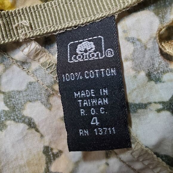 Cotton Yellow & Green Skirt (4) - Picture 5 of 5